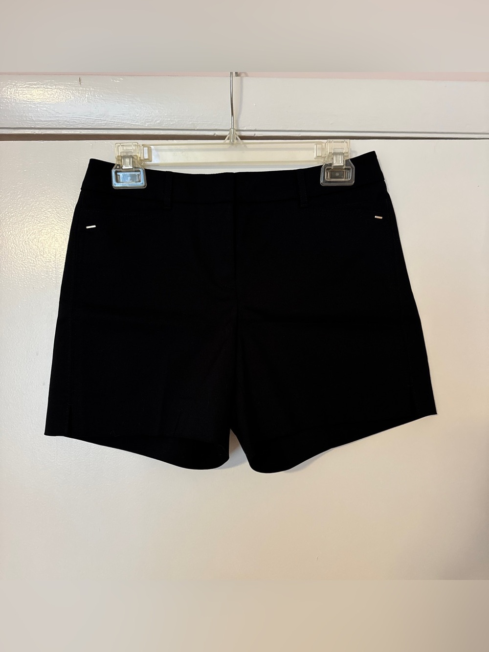 White House Black Market, Black Suit Shorts, 0/XS